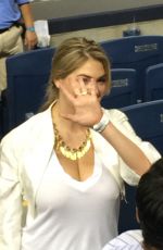 KATE UPTON at Yankees vs. Tigers Game in New York