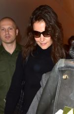 KATIE HOLMES Arrives at LAX Airport in Los Angeles 1608