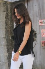 KATIE HOLMES at East Hampton Airport in New York