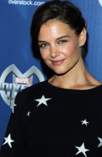 KATIE HOLMES at Marvel Universe Live! Premiere in New York