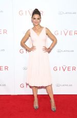 KATIE HOLMES at The Giver Premiere in New York