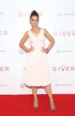 KATIE HOLMES at The Giver Premiere in New York
