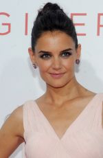 KATIE HOLMES at The Giver Premiere in New York