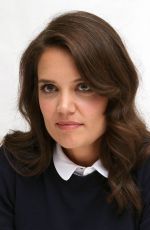 KATIE HOLMES at The Giver Press Conference in Beverly Hills