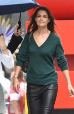 KATIE HOLMES Out and About in New York 1208