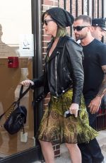 KATY PERRY Arrives at the Mutter Museum in Philadelphia