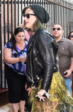 KATY PERRY Arrives at the Mutter Museum in Philadelphia