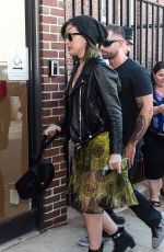 KATY PERRY Arrives at the Mutter Museum in Philadelphia