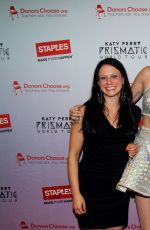 KATY PERRY at Staples donorschoose.org Meet and Greet