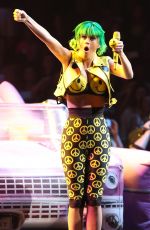 KATY PERRY Performs on Her Prismatic Tour in Winnipeg