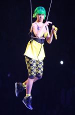 KATY PERRY Performs on Her Prismatic Tour in Winnipeg