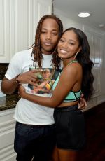 KEKE PALMER Celebrates Ger Birthday in Malibu