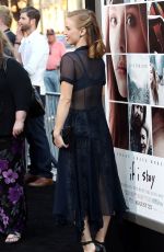 KELLI GARNER at If I Stay Premiere in Hollywood