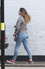 KELLY BROOK in Tight Jeans Out in London