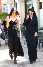 KENDALL and KYLIE JENNER Arrives at Sugarfish Sushi in Calabasas