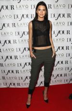 KENDALL and KYLIE JENNER at Dujour Magazine Celebrating Kendall and Kylie