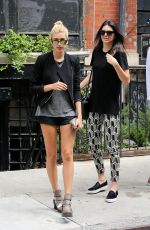 KENDALL JENNER and HAILEY BALDWIN Leaves Smile Cafe in New York