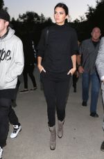 KENDALL Jenner Arrives at Rihana
