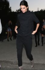 KENDALL Jenner Arrives at Rihana
