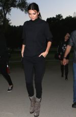 KENDALL Jenner Arrives at Rihana