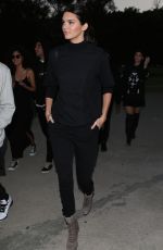 KENDALL Jenner Arrives at Rihana