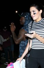 KENDALL JENNER at Celebrity Flag Football in Eagle Rock