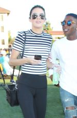 KENDALL JENNER at Celebrity Flag Football in Eagle Rock