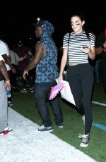 KENDALL JENNER at Celebrity Flag Football in Eagle Rock