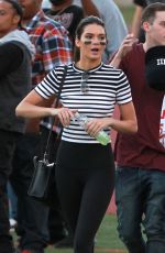 KENDALL JENNER at Celebrity Flag Football in Eagle Rock
