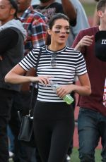KENDALL JENNER at Celebrity Flag Football in Eagle Rock