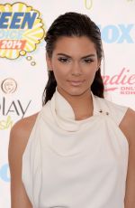 KENDALL JENNER at Teen Choice Awards 2014 in Los Angeles