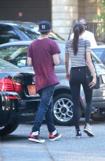 KENDALL JENNER in Tights Out in Los Angeles