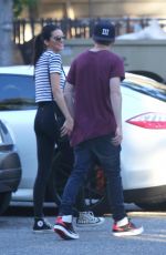 KENDALL JENNER in Tights Out in Los Angeles