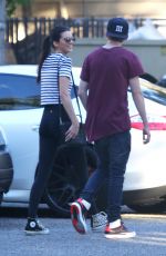KENDALL JENNER in Tights Out in Los Angeles