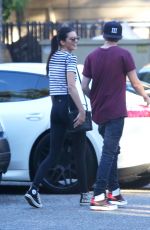 KENDALL JENNER in Tights Out in Los Angeles