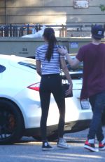KENDALL JENNER in Tights Out in Los Angeles