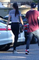 KENDALL JENNER in Tights Out in Los Angeles