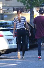 KENDALL JENNER in Tights Out in Los Angeles