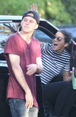 KENDALL JENNER in Tights Out in Los Angeles