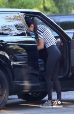 KENDALL JENNER in Tights Out in Los Angeles
