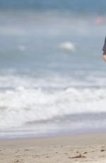 KESHA in Bikini Bottoms at a Beach in Santa Monica