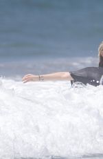 KESHA in Bikini Bottoms at a Beach in Santa Monica