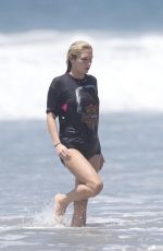 KESHA in Bikini Bottoms at a Beach in Santa Monica