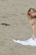 KESHA SEBERT in Swimsuit on the Beach in Malibu