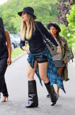 KHLOE KARDASHIAN Out Shopping at Dash in Hamptons
