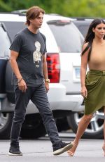 KIM KARDASHIAN at Duck Walk Vineyards in Watermill