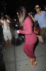 KIM KARDASHIAN at Serafina in New York
