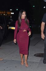 KIM KARDASHIAN at Serafina in New York