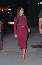 KIM KARDASHIAN at Serafina in New York