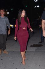 KIM KARDASHIAN at Serafina in New York